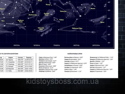 Гра навчальна з багаторазовими наліпками «Карта зоряного неба»  (ID#1550594032), цена: 125 ₴, купить на Prom.ua