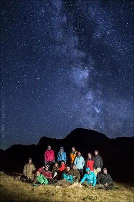 Как снять ночной фотопортрет на фоне звёздного неба