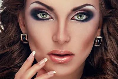 Макияж в Фотошопе для начинающих(коррекция лица,ресницы,брови,губы)/easy  make up in Photoshop - YouTube