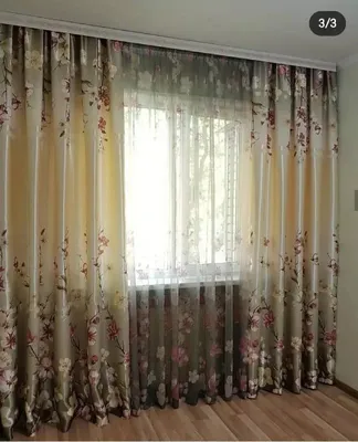 Олимп Текстиль Фотошторы в гостиную спальню 2 шт 150х260 см шторы комнату