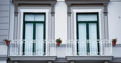 Французский балкон под ключ в Киеве, цена на монтаж французского балкона в  Броварах | ОКНА-GOLD