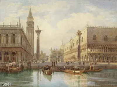 Фреска и фотообои Венеция (0624)