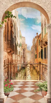 Пейзажи с видом на Каналы, Венеция, Италия фрески быстрое изготовление и  доставка