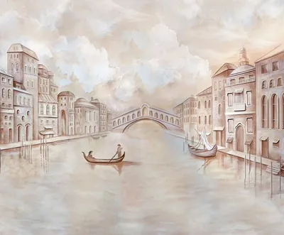 Фреска «Старая Венеция»