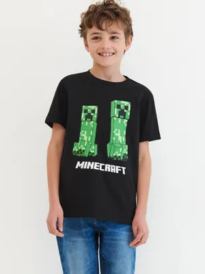 Футболка Minecraft Heros. Купить футболки Minecraft Heros мерч майки,  регланы, кенгурушки, толстовки в Киеве. Доставка по Украине