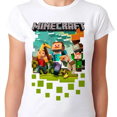 Minecraft футболка, футболки Майнкрафт: 260 грн. - Одежда для мальчиков  Киев на Olx