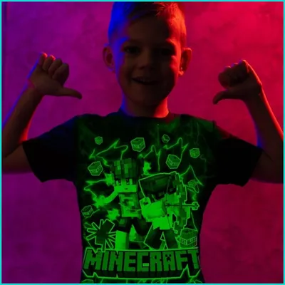 Детская футболка MINECRAFT / МАЙНКРАФТ — купить по цене 890 руб в  интернет-магазине #2437951