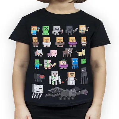 Футболка \"Minecraft\" - Архив продаж – интернет-магазин детской одежды оптом  KID-SUN