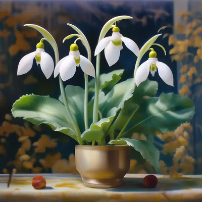 Фотокаталог растений: Подснежник Элвиса (Galanthus elwesii)