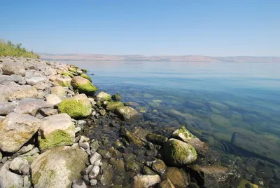 Галилейское море с горы Арбель в Израиле стоковое фото ©Dudlajzov 247683712