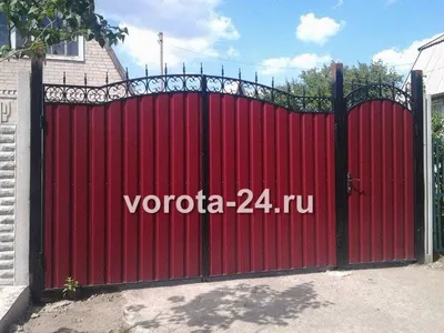 Темно-серые распашные ворота Doorhan 1800х2200 из профлиста – купить в  Екатеринбурге по выгодной цене от производителя