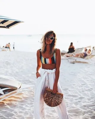 Что носят на пляже женщины, тенденции – интернет-магазин тканей «Шелковый  рай»