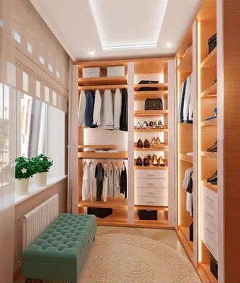 Cистемы для гардеробных комнат Aristo купить в Москве. Для отдельной  маленькой гардеробной комнаты