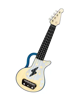 Музыкальная игрушка HAPE Гавайская гитара для детей Мерцающая укулеле синяя  купить по цене 6512 ₽ в интернет-магазине Детский мир