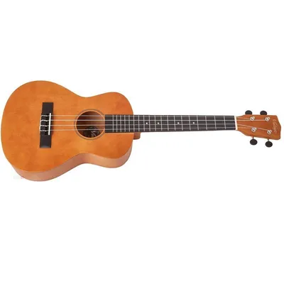 Купить Три гитары, 24-дюймовая гавайская гитара с резьбой по еловому  дереву, маленькая гавайская гитара, колышки закрытого типа, инструмент-жало  | Joom