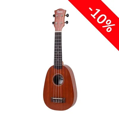 M.Fernandez MFT-239 укулеле тенор (гавайская гитара) 4 струны, верхняя дека  – махагон | Цена - 4 020 руб. | Купить в рассрочку с доставкой