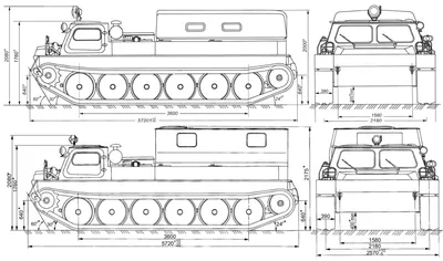 Gaz-71 GT-SM Snow and swamp vehicle, SSM3001 1:43 | eBay