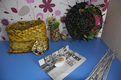 Корзинка из газетных трубочек для хранения семян – пошаговый мастер-класс с  фото | Полезно (Огород.ru)