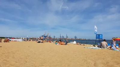 Rest on the Baltic Sea. Beaches of Poland: Gdansk, Sopot. The longest  wooden pier in Europe - YouTube