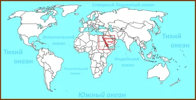 Красное море: краткая справочная информация, место на карте