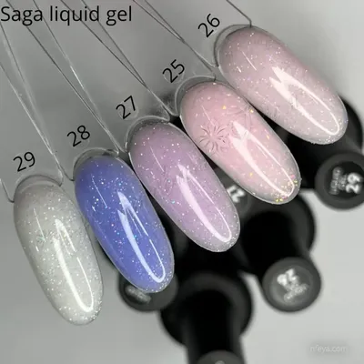 Saga Liquid gel Жидкий гель для моделирования и наращивания ногтей, 15 мл -  купить УФ гели Saga в Киеве и Украине, УФ гели - цена в интернет магазине  все для маникюра nfeya