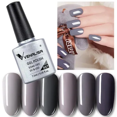 ᐉ Гель-лак OXXI №066 (Светло-серый), 10 мл – купить в NailsMania за 135  грн.: отзывы, характеристики