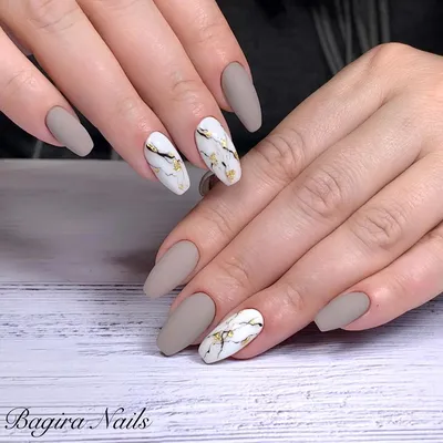 Гель-лак Patrisa Nail №873 Point.Art BP104 Классический холодно-серый с  монохромными многогранниками, 8