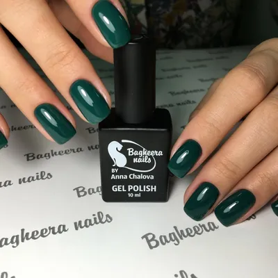 Bagheera Nails BN-13 благородный зелёный гель-лак 10 мл - купить по  выгодной цене | PRO.STORE - территория мастеров