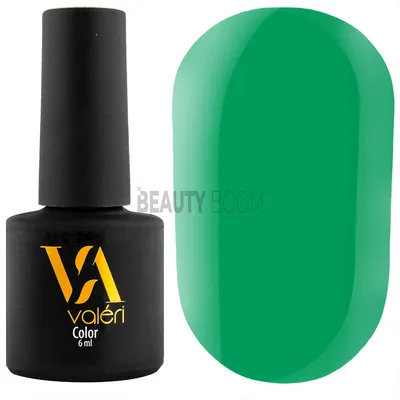 Гель-лак Valeri №121 (сочный холодный зеленый, эмаль), 6 мл: купить в  Днепре и Украине | BeautyBoom