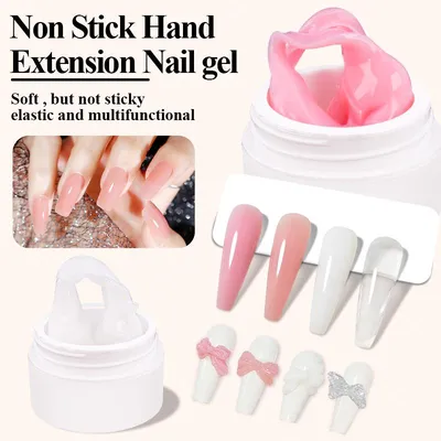 Amazon.com : Makartt 4 in 1 Glux Gel Solid Nail Gel with Gel Top Coat Kit  Bundle, Builder Nail Gel 15 ml UV Nail Glue for Acrylic Nails Soft Gel  Nails, Soak