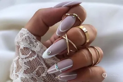 Red French Manicure / Nail Design ideas / Красный Френч / Маникюр - YouTube