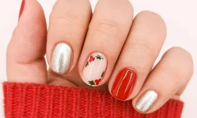 Блестящий дизайн ногтей | New years eve nails, New year's nails, Stylish  nails designs