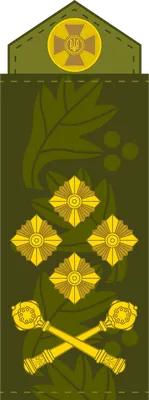 File:Погон бригадного генерала ЗСУ (2020) 3 шт.svg - Wikimedia Commons