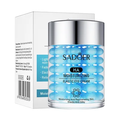 Увлажняющий крем для кожи вокруг глаз с гиалуроновой кислотой Sadoer HA  Moisturizing Elastic Eye Cream - купить по выгодной цене | Beauty Patches -  патчи, маски, сыворотки