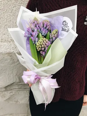 Купить 9 гиацинт с доставкой в Воронеже - Mon-Bouquet