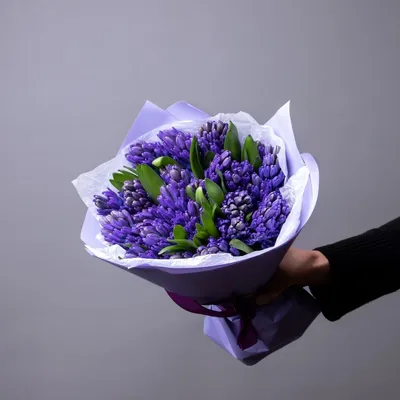 Гиацинты в букетах от Flowers Expert - Круглосуточная доставка эксклюзивных  букетов