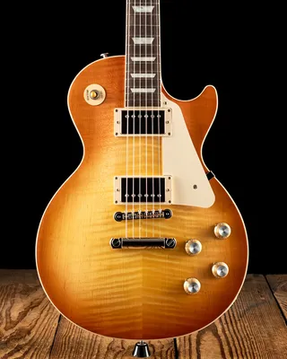 Custom Shop 60th Anniversary 1960 Les Paul Standard V2 - vos tomato soup  burst Single cut electric guitar Gibson