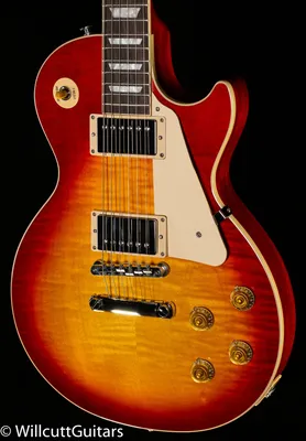 Gibson Les Paul Standard 50s Figured Top Heritage Cherry Sunburst (091 -  Willcutt Guitars