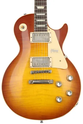 Gibson Les Paul Standard 60s Figured Top Honey Amber w/case – Tone Shop  Guitars