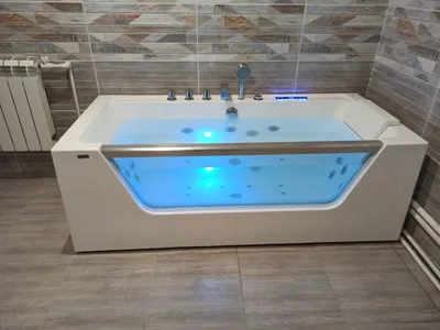 Гидромассажная ванна Frank F102 пристенная - FRANK - Душевая сантехника