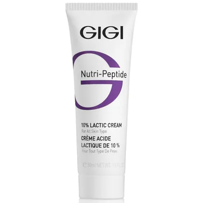 Gigi Nutri-Peptide 10% Lactic Cream - Охлаждающий крем с 10% молочной  кислотой: купить по лучшей цене в Украине | Makeup.ua