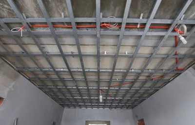 Потолок из гипсокартона - подвесной потолок из гкл под ключ