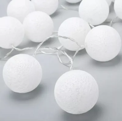 Гирлянда шарики (LED-шарики) Neon-Night теплый белый О23 мм, 10 м - Купить  онлайн по выгодной цене - Код товара 536059