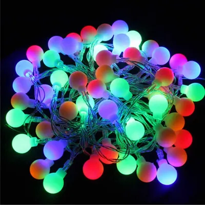 Светодиодные гирлянды шарики stringi нить LED
