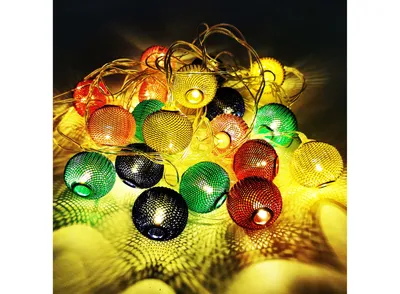 Гирлянда шары CADENA, 200 LED, 10 шаров, 20201 по лучшей цене с доставкой -  n-l-e.ru №1 в России
