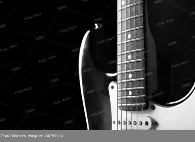 Футболка Черно-белая ART гитара | hec.by