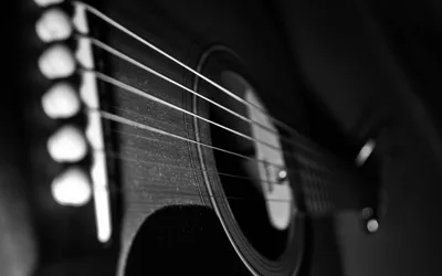 Гитара Черное И Белое Музыкант В - Бесплатное фото на Pixabay - Pixabay