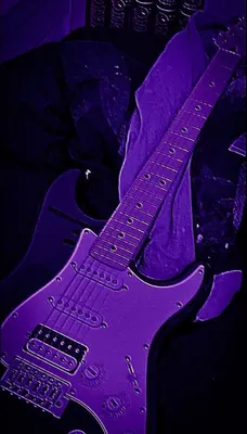 Гитара#2 | Фиолетовые фоны, Оттенки фиолетового, Фиолетовые акценты