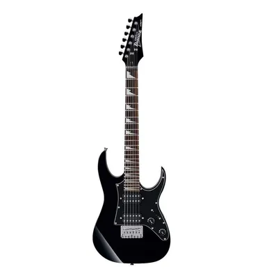 Amazon.com: Ibanez GRGM21BKN 3/4 Size Mikro Electric Guitar - Black Night  Finish : Musical Instruments