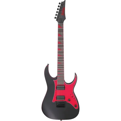 Amazon.com: Ibanez GRG 6 String Solid-Body Electric Guitar, Right, Black  Flat, Full (GRG131DXBKF) : Musical Instruments